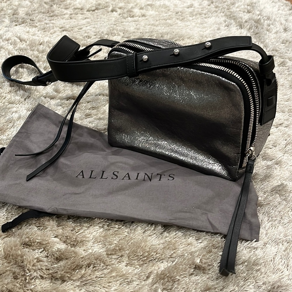 All Saints Metallic Crossbody